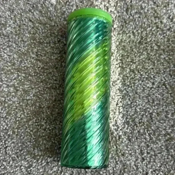 Starbucks green ombré spiral tumbler 16oz - Picture 2 of 3